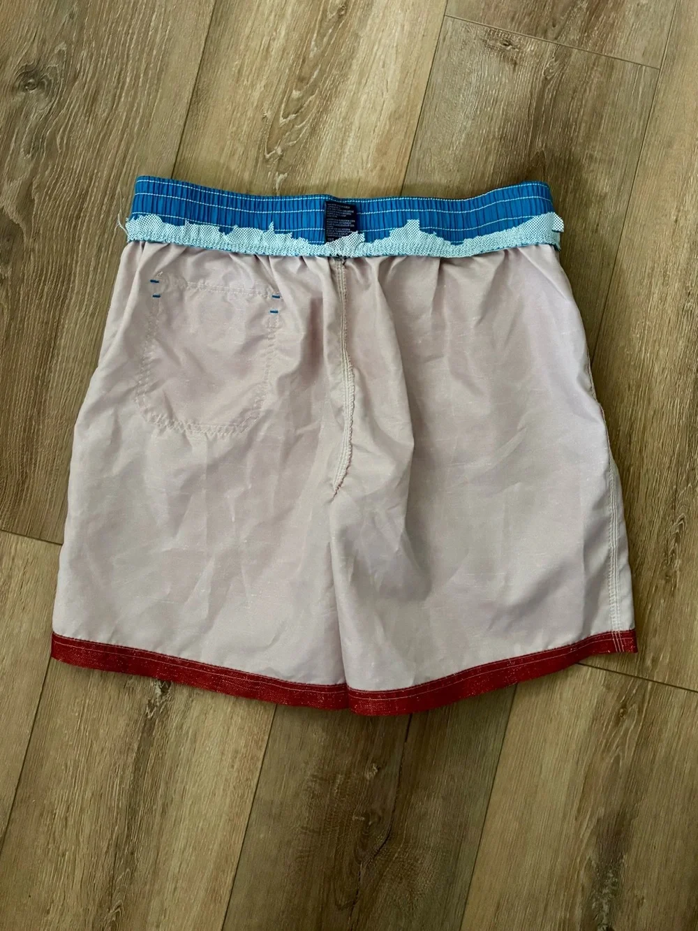 CARIBBEAN JOE Men’s SIZE LARGE Swim Trunks Drawstring Pockets Summer Outdoor Y2K